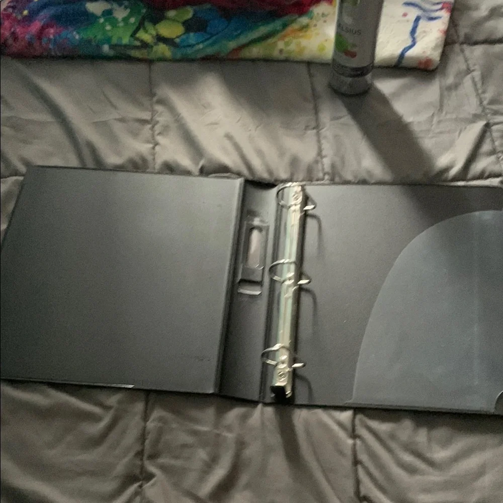 Black big binder